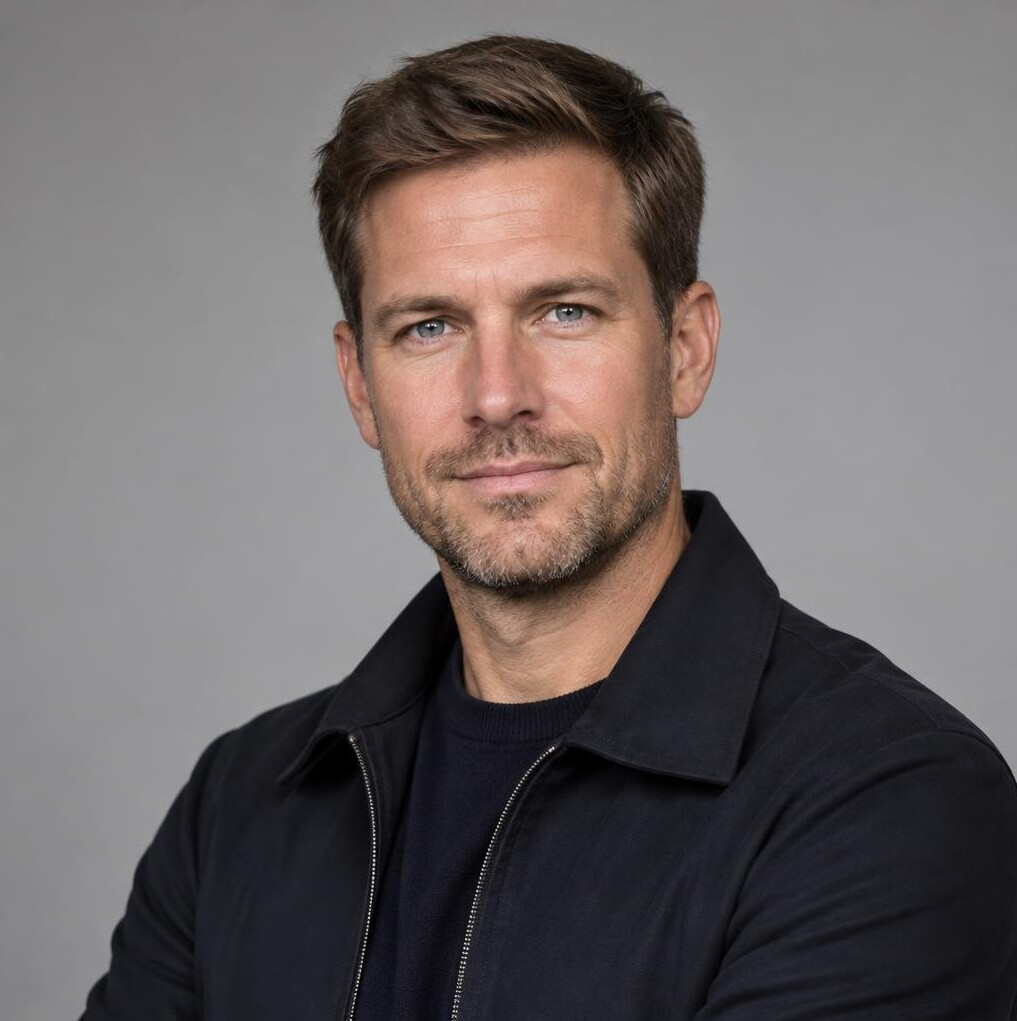 Portrait of a man in a business suit
